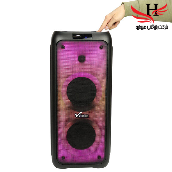 تصویر اسپیکر چمدانی پارتی باکس وانکمس VANMAX-MAX650